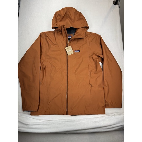 Patagonia Other - Patagonia Men's Boulder Fork Rain Jacket NWT Robin Brown Size Small